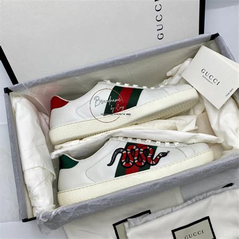 Gucci Ace Embroidered Snake Men's 